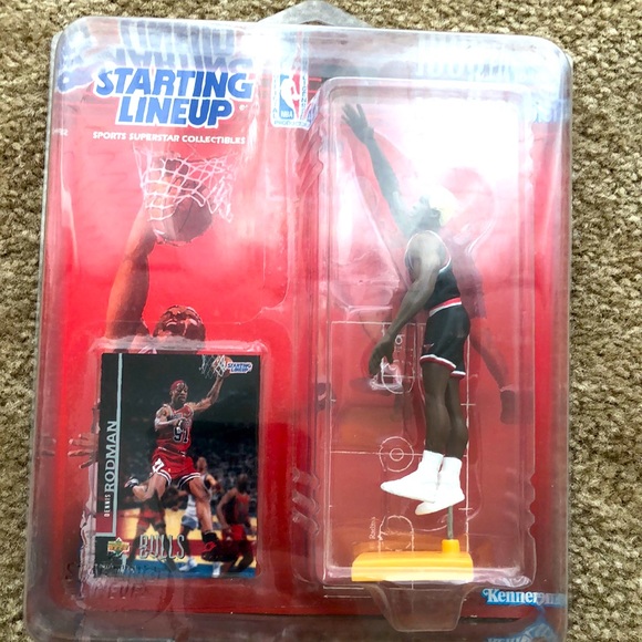 1998 DENNIS RODMAN STARTING LINEUP CHICAGO BULLS - Picture 1 of 7